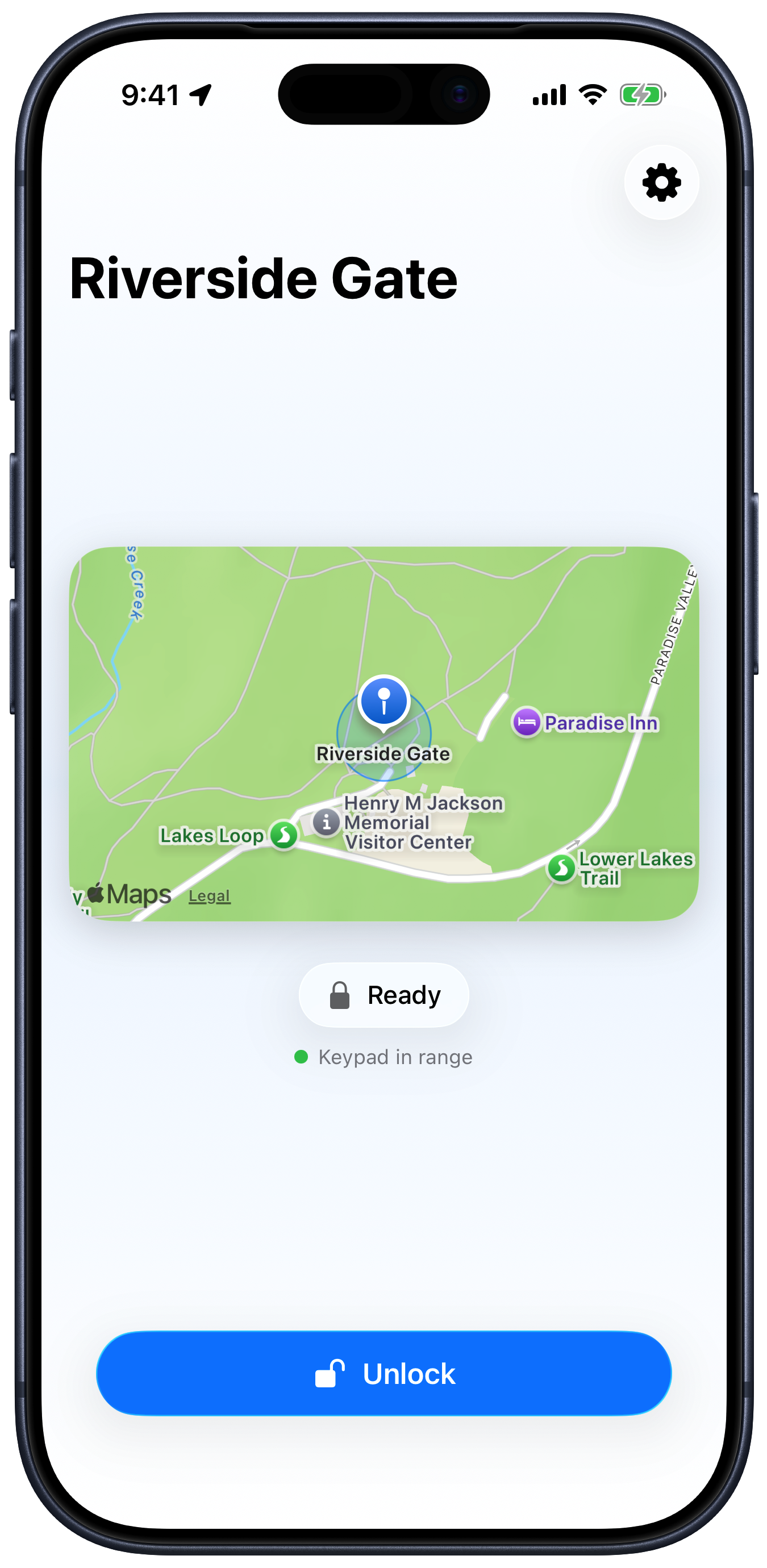Bouncer Keypad Screenshot